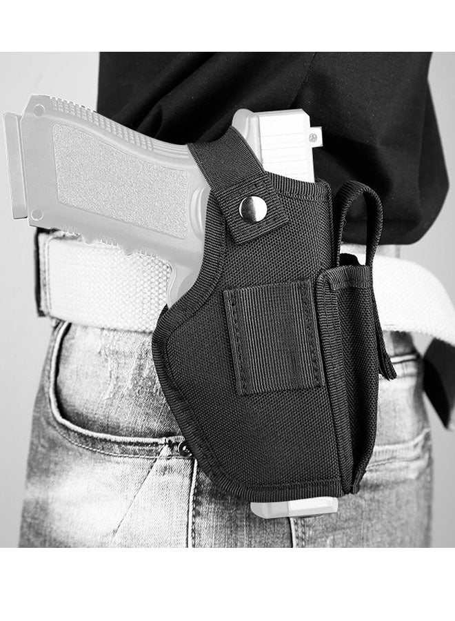 Generic Black Wear Resistant Gun Holster Hung at Waist  - Image 2