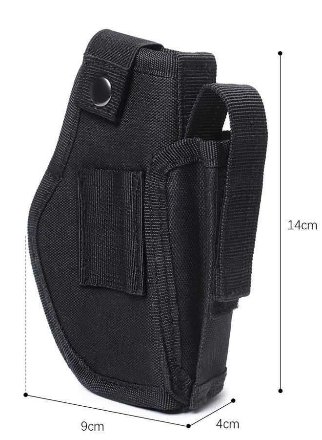 Generic Black Wear Resistant Gun Holster Hung at Waist  - Image 5