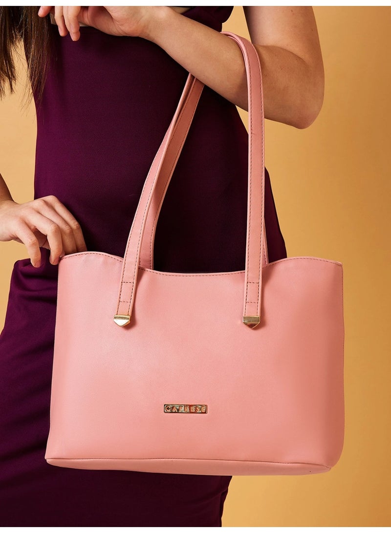 CAPRESE AFRA TOTE MEDIUM BLUSH - Image 2