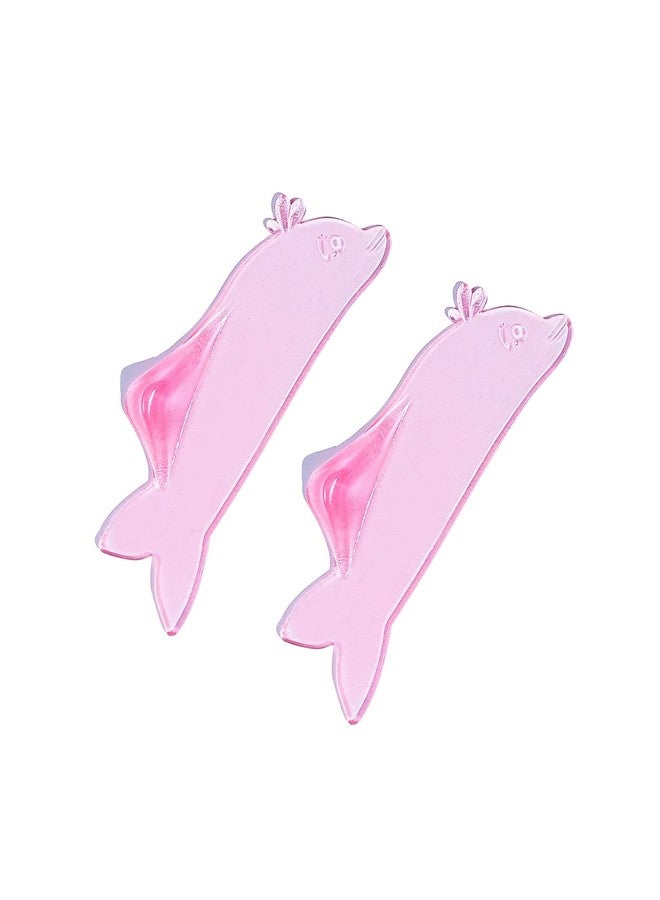 RUIFUU Korean Lash Lift Shields,1mm Thin Lash Lift for Step 1 Perm/Lift,Dolphin-Shaped Design EyeLash Lifting Shield for Salon Usage Flatter Rods - Image 1
