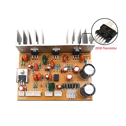 Electronicspices Electronic Spices 2.1 Home Theater Amplifier Circuit Board Kit 100 Watt Home Theater Audio Board (Tda2030) - Image 4