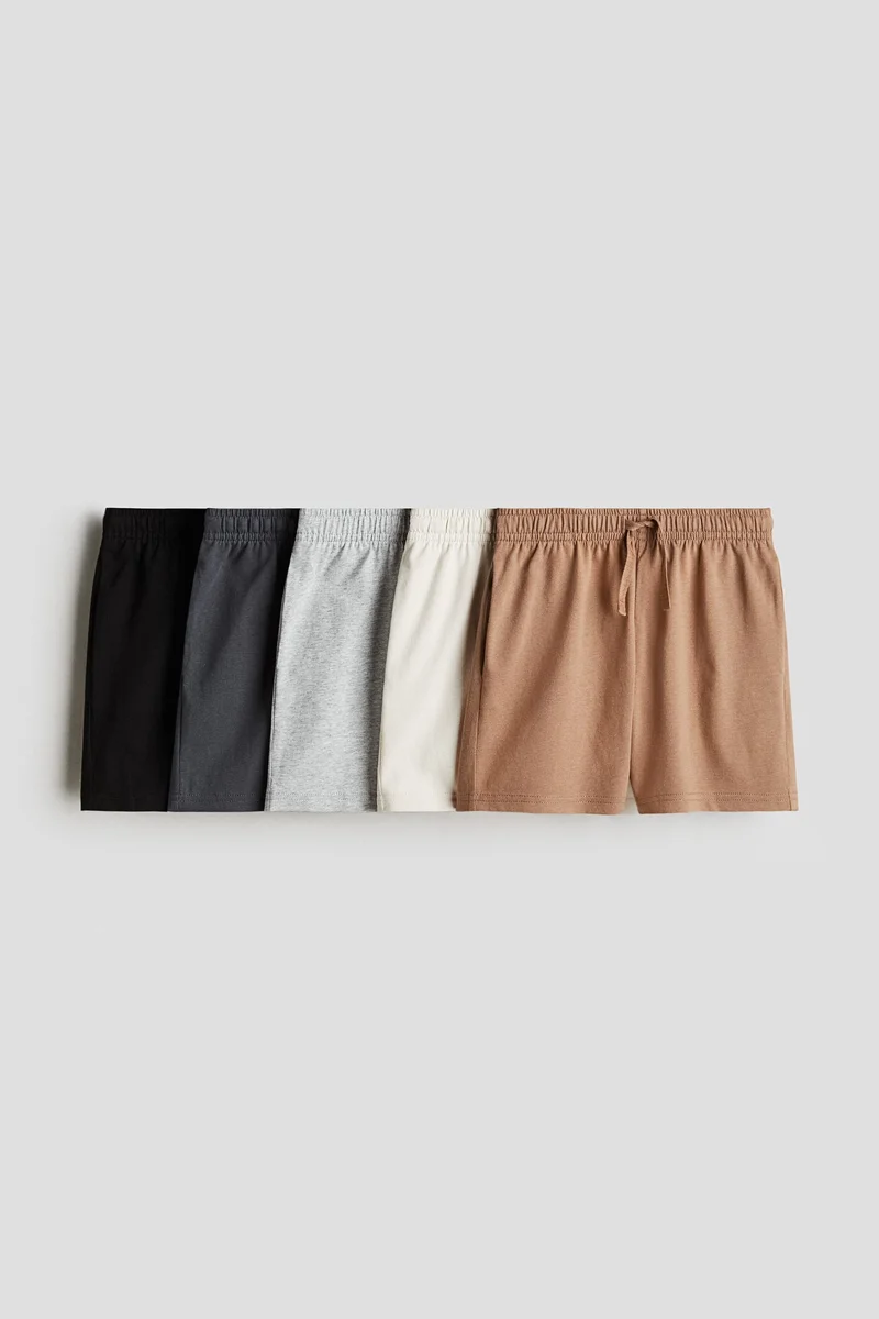 H&M 5-pack cotton jersey shorts