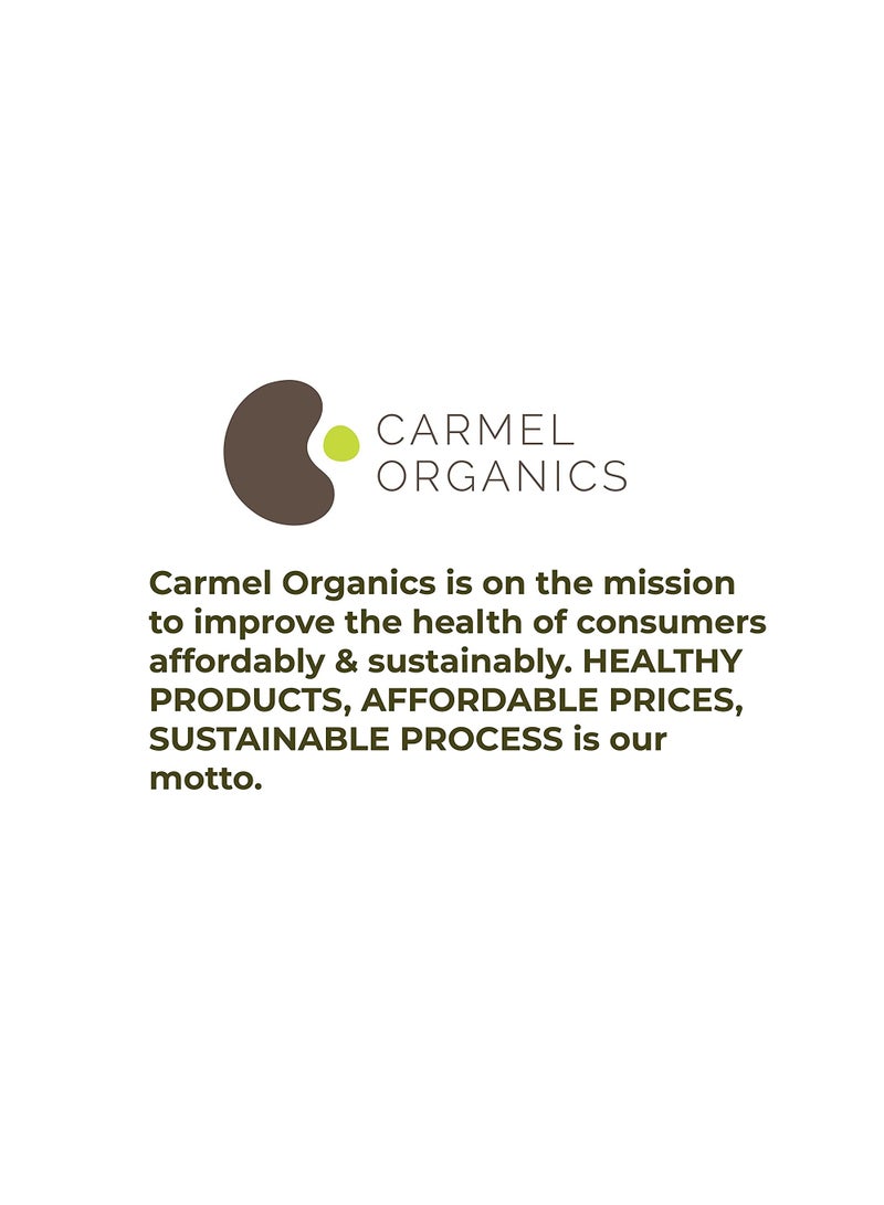 CARMEL ORGANICS Harad Haritaki Powder 340 Grams Jaivik Bharat Certified  - Image 3