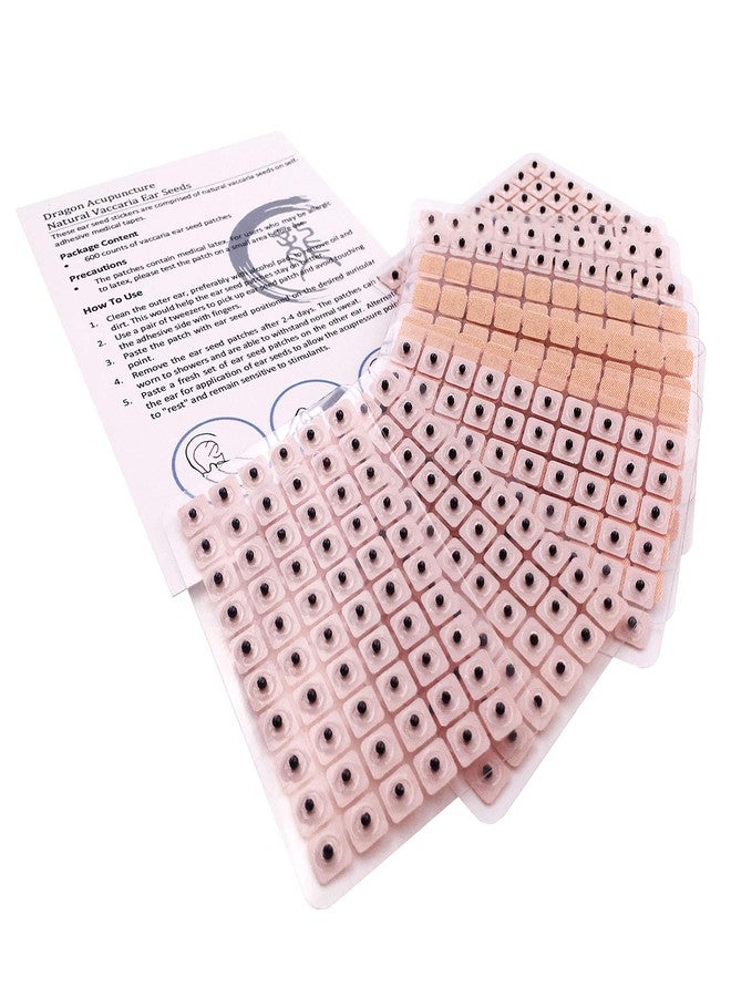 Dragon Acupuncture Ear Seeds 600 Counts Refill Pack - Image 1