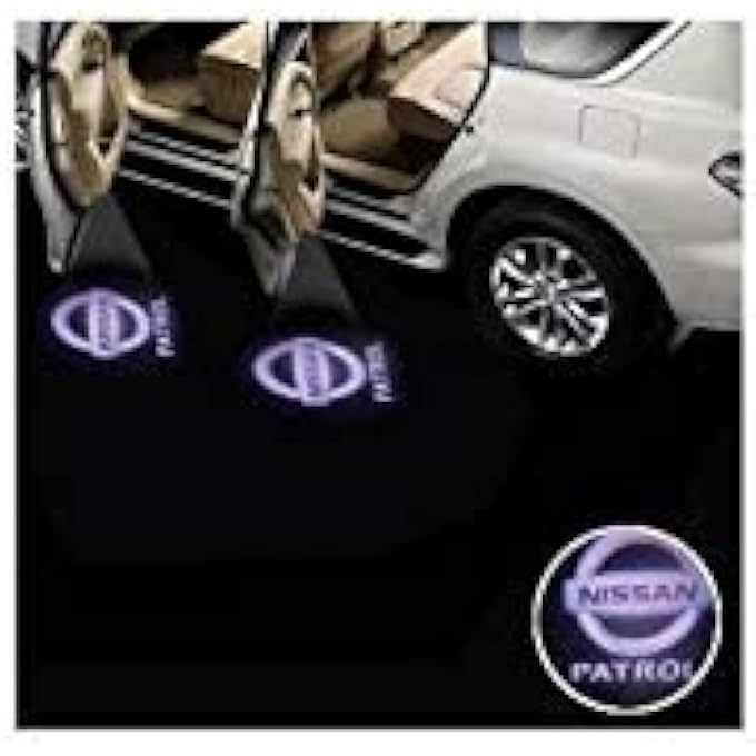 ريحني ضوء إسقاط ظل الباب لشعار نيسان باترول - Image 4