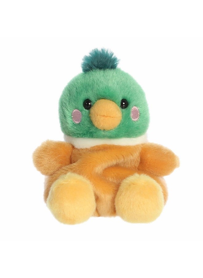 Aurora® Adorable Palm Pals™ Puddles Mallard Duck™ Stuffed Animal - Fun Collectible Plush for Kids and Adult Collectors - Perfect for Decorating Rooms and Birthday Gifts - Multicolor 5 Inches - Image 1