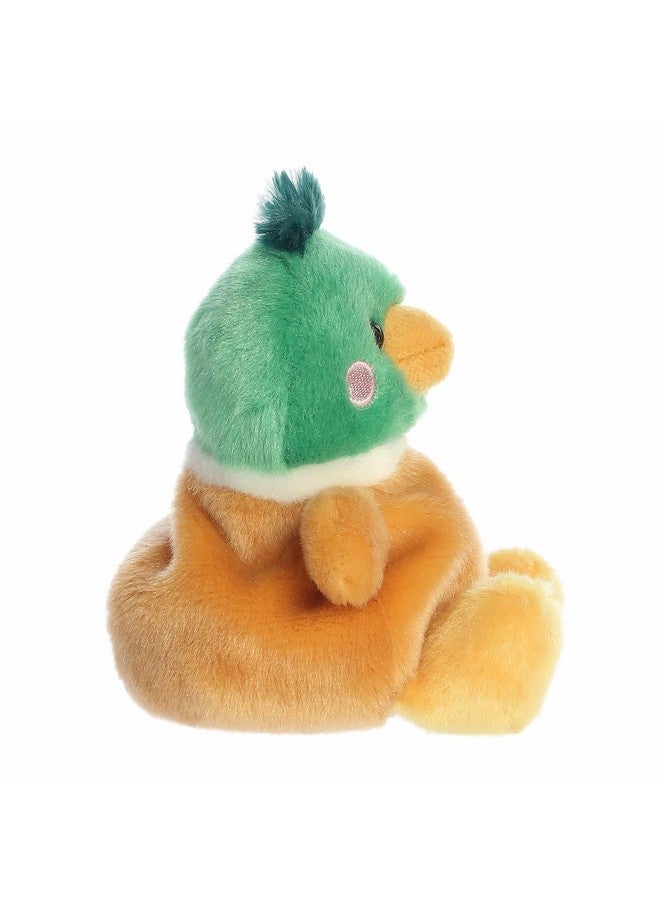 Aurora® Adorable Palm Pals™ Puddles Mallard Duck™ Stuffed Animal - Fun Collectible Plush for Kids and Adult Collectors - Perfect for Decorating Rooms and Birthday Gifts - Multicolor 5 Inches - Image 3