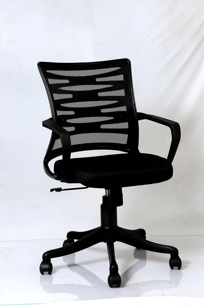 RYAANN ACE RYAANN ACE Office Chairs Ergonomic Executive Office Boss Chair Adjustable Tilt Angle Computer Desk Chair Thick Form Cushion Heavy Duty Meal Base Long Hour Sitting ComfortBlack RA986 - Image 3