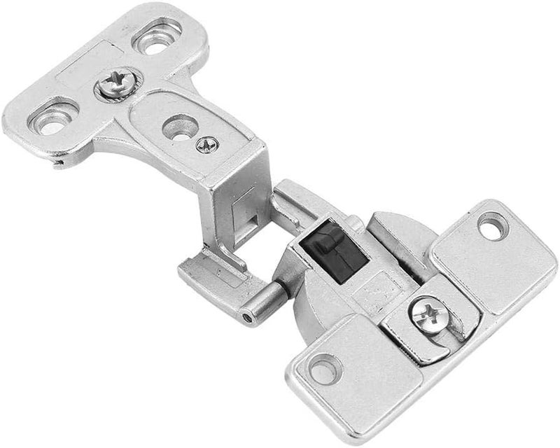 كلاراكو قطعة واحدة من المفصلات ذات الزاوية الكبيرة المفتوحة بالكامل بزاوية 270 درجة، خزانة ملابس سميكة، مفصلات أبواب أثاث قابلة للطي، مصنوعة من سبائك الزنك، مفصلات أبواب خزانة المطبخ، مفصلات أبواب قابلة للطي (فضية) - Image 5