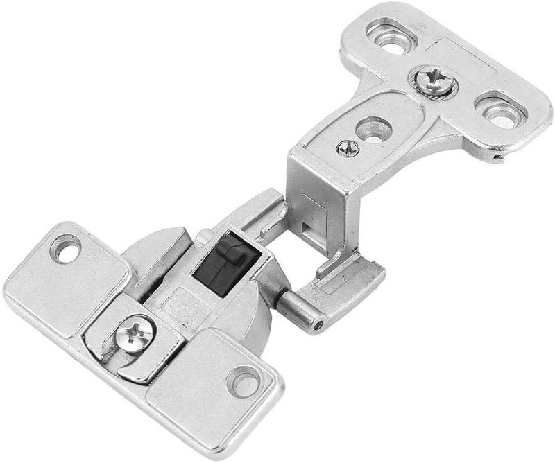 كلاراكو قطعة واحدة من المفصلات ذات الزاوية الكبيرة المفتوحة بالكامل بزاوية 270 درجة، خزانة ملابس سميكة، مفصلات أبواب أثاث قابلة للطي، مصنوعة من سبائك الزنك، مفصلات أبواب خزانة المطبخ، مفصلات أبواب قابلة للطي (فضية) - Image 4