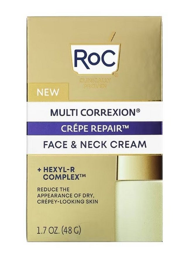 RoC - Multi Correxion Crepe Repair Face and Neck Cream 1.7 oz 48 g - Image 1