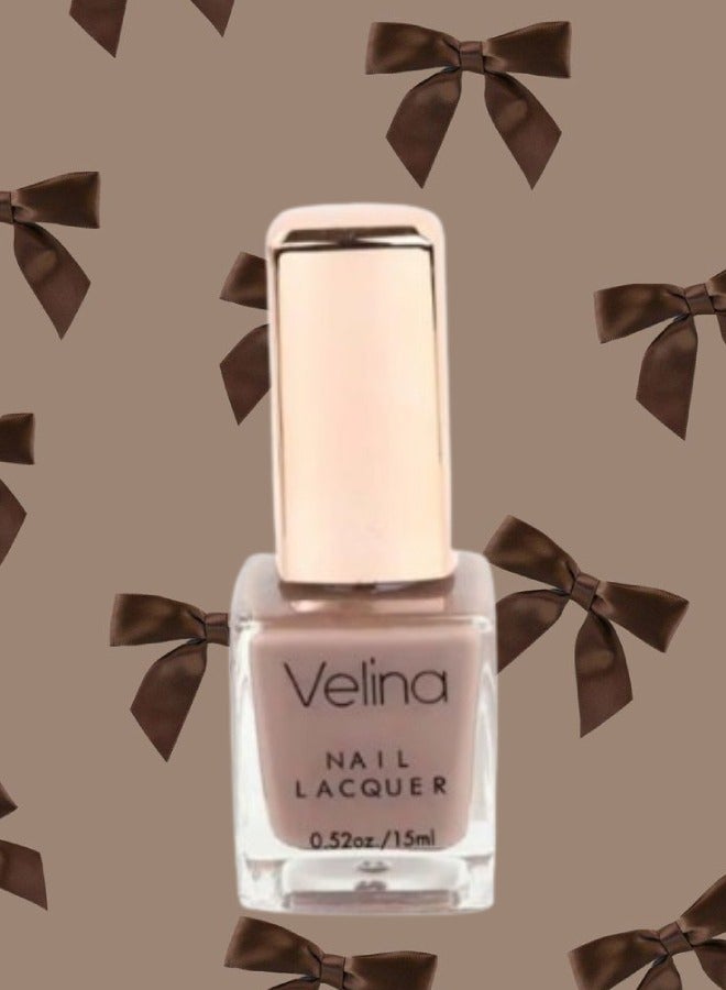 Velina Matte Nail Polish 22 Brown 23 Beige 18 Light Brown 15ML - Image 2