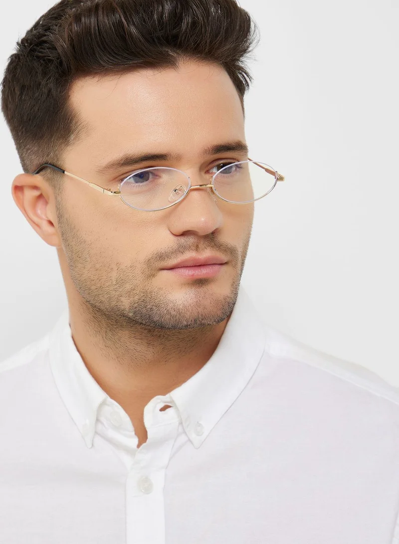 Seventy Five Anti Blue Oval Lens Laptop Optic Glasses