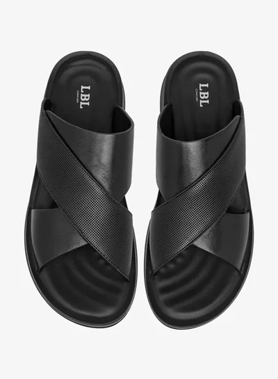 LBL by Shoexpress Men Cross Strap Arabic Sandals