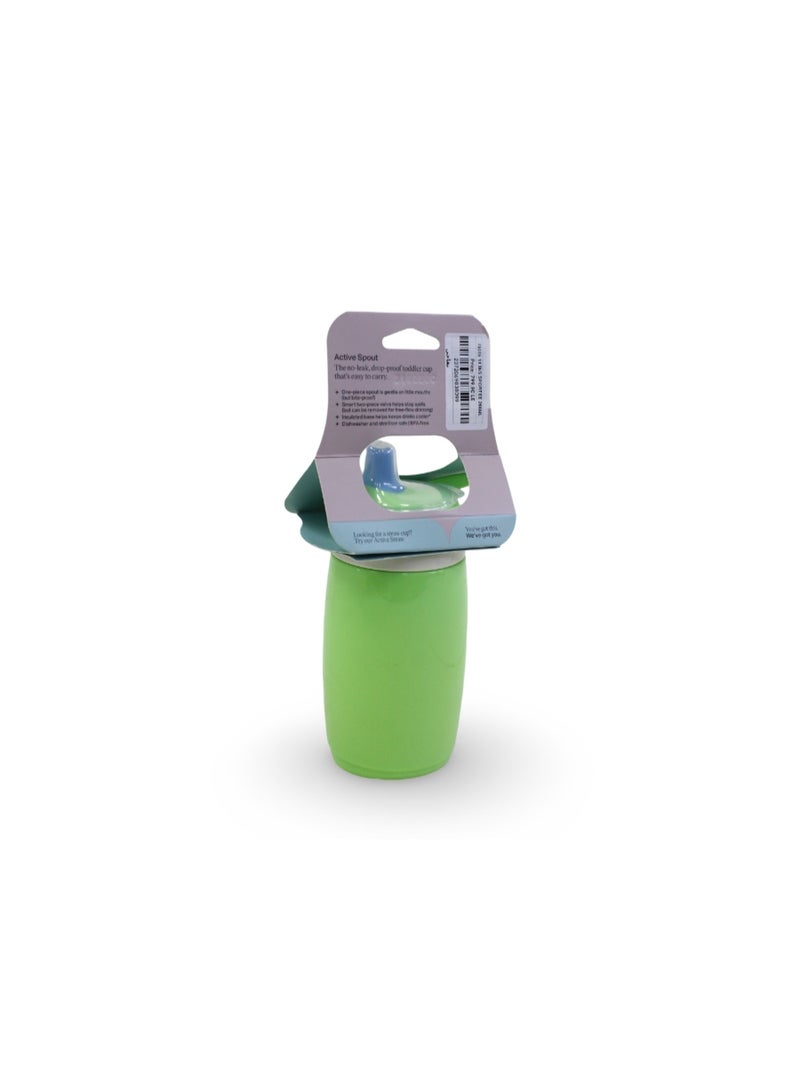 Tommee Tippee Insulated Active Spout Cup 12m+ 266ml – Green - Image 2