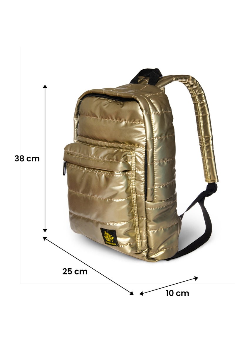 بيج ديزاين حقيبة ظهر مبطنة، حقيبة لابتوب 14 بوصة، خفيفة الوزن ومقاومة للماء مع قسم مخصص للابتوب، تصميم مريح مع أحزمة كتف مبطنة، مثالية للمدرسة والعمل والسفر والاستخدام اليومي - Image 3