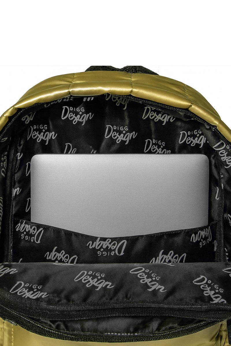 بيج ديزاين حقيبة ظهر مبطنة، حقيبة لابتوب 14 بوصة، خفيفة الوزن ومقاومة للماء مع قسم مخصص للابتوب، تصميم مريح مع أحزمة كتف مبطنة، مثالية للمدرسة والعمل والسفر والاستخدام اليومي - Image 5