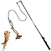 DIBBATU Flirt Pole for Dogs Interactive Dog Toys for Large Medium Small Dogs Chase and Tug of War Dog Teaser Wand with Lure Chewing Toy for Outdoor Exercise Training - Image 3