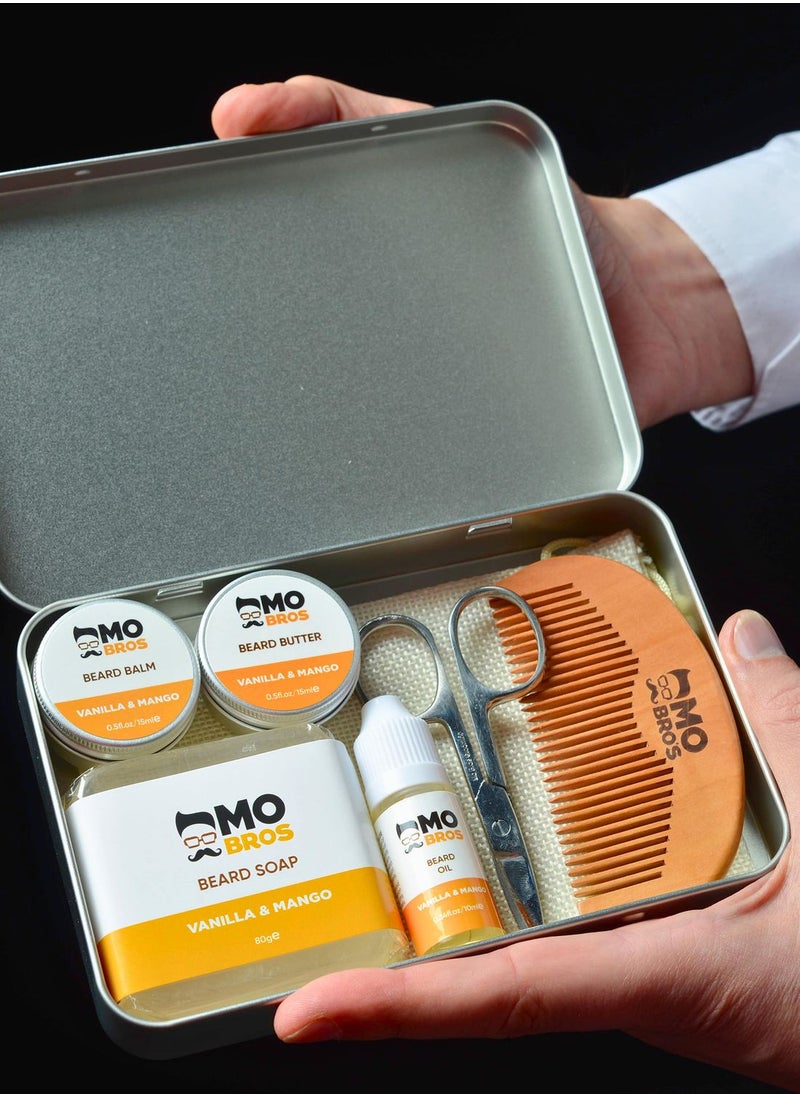 MO BRO'S Beard Maintenance Kit - Vanilla & Mango  - Image 2