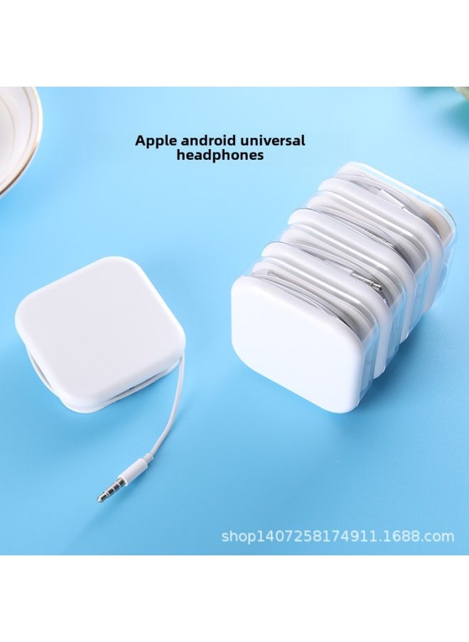 Generic - Direct Supply 3.5mm Subwoofer Headphones In-ear Wire Control Headphones For Apple/Android Headphones-Color:Good Quality Net Earphone - Image 1
