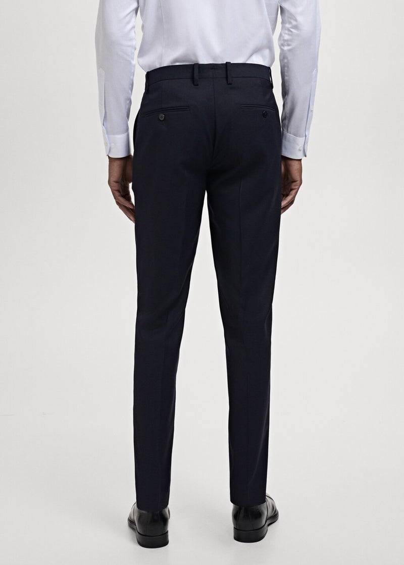 Mango Man Milan Slim-Fit  Trousers  - Image 2