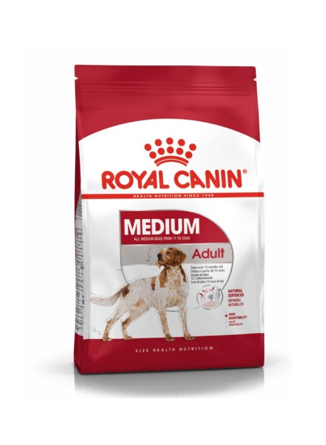 Royal Canin Medium Adult Dry Food Bag 15KG - Image 1