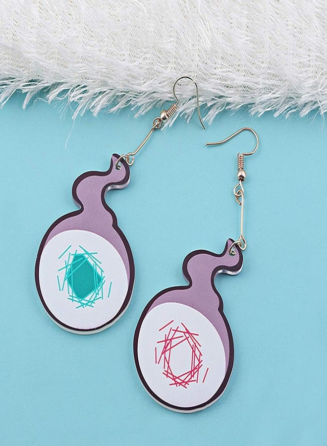 RAINDEWLL Toilet Bound Hanako Kun Cosplay Earrings-TBHK Hanako Kun Anime Earrings-Best Gift for Anime Fans Pin on - Image 4