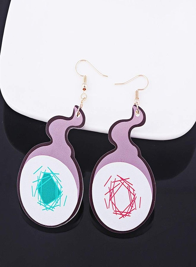 RAINDEWLL Toilet Bound Hanako Kun Cosplay Earrings-TBHK Hanako Kun Anime Earrings-Best Gift for Anime Fans Pin on - Image 5