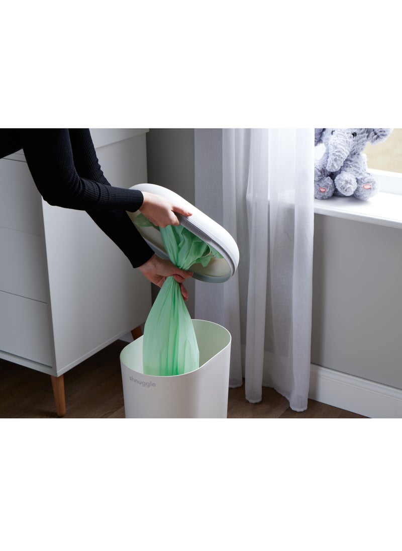 Shnuggle - Better Bag Nappy Bin Liners, Green - 45 Pcs/Pack - Image 1