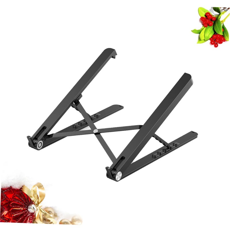 Adjustable Laptop Stand Heightening Bracket Portable Arm Mount for Desk Aluminum - Image 5
