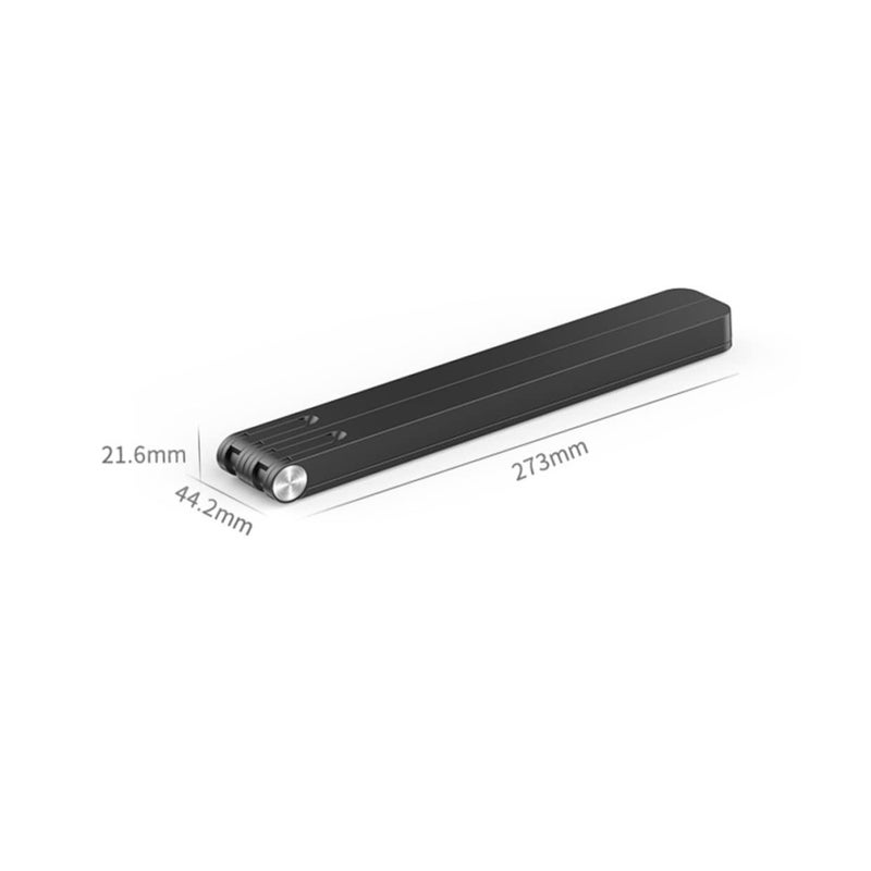 Adjustable Laptop Stand Heightening Bracket Portable Arm Mount for Desk Aluminum - Image 3