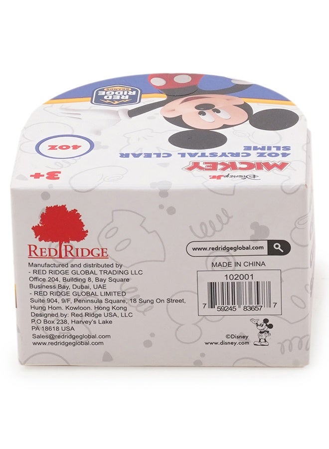 Disney Mickey 4oz Crystal Clear Slime | Soft, Glossy & Stretchy | Non-Sticky Slime For Kids | Ideal For Gifting | Red | Age 3+ - Image 3