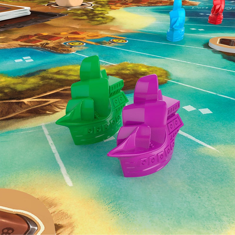 Asmodee Jamaica Board Game (New Edition) - Family-Friendly Pirate Racing Game, Strategy Game for Kids & Adults, Ages 8+, 2-6 Players, 30-60 Minute Playtime, Made by Space Cowboys - Image 4