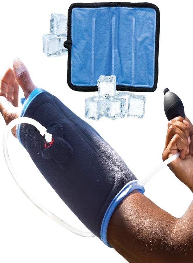 Braceapedia Polar Bear Cryo Wrist Brace – Medical-Grade Cold & Compression Therapy for Men & Women, Wrist Brace for Carpal Tunnel, Post Surgery Recovery, Adjustable Universal Left, Black - Image 1