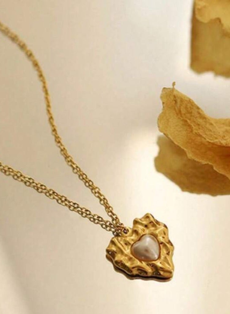 Equal Women's Stainless Steel Gold Plated Necklace Very Elegant - Image 4