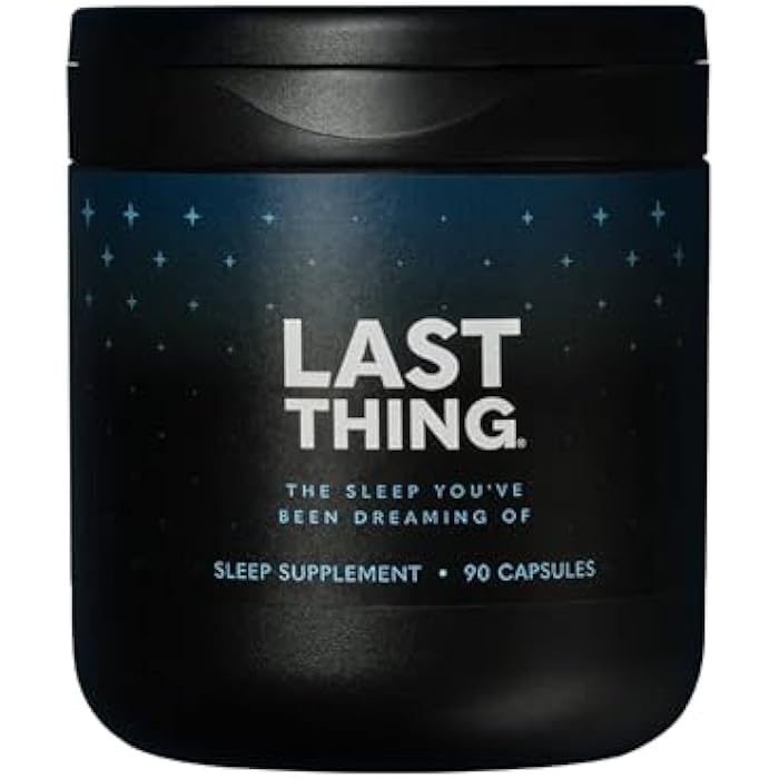 BODi Last Thing Complete Sleep Supplement with L-theanine, Ashwagandha, Magnesium Glycinate, Melatonin - Calming Night Time Stress Defense for Deep Restorative Sleep - 30 Day Supply (90 Capsules) - Image 1