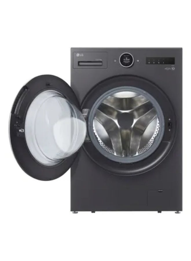 LG Front Load Washer and Dryer, 17.5/10 kg, AI Direct Drive, 1000 rpm, Stainless Steel, Essence Graphite F0Z9DFPK4 Black - Image 3