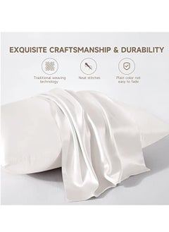 White silk washable beauty pillowcase *2 pieces - pzsku/ZC3B9B534A6BA039A7A16Z/45/_/1715676508/fb132265-f648-4e4e-a4b4-990810e7dc2a