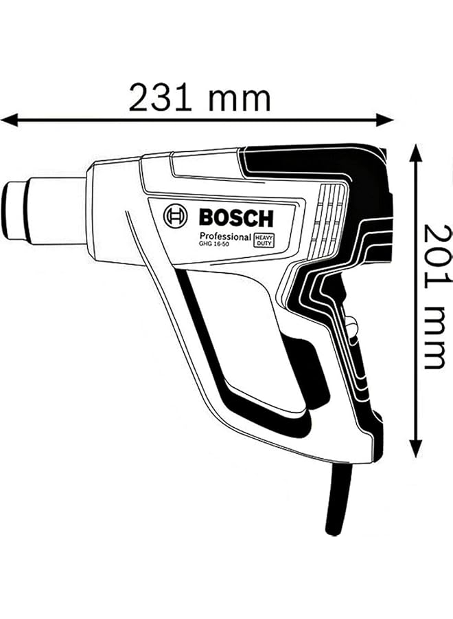 BOSCH Professional Heat Gun Ghg 16 50 0 601 2A6 0L0 - Image 5