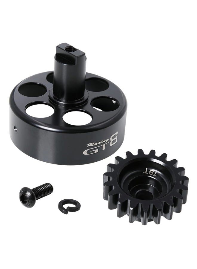 GTBRacing Metal Clutch Bell Cup with 19T Steel Gear Set for 1/5 RC Car LOSI 5IVE T 5T Upgrade Part - Image 1