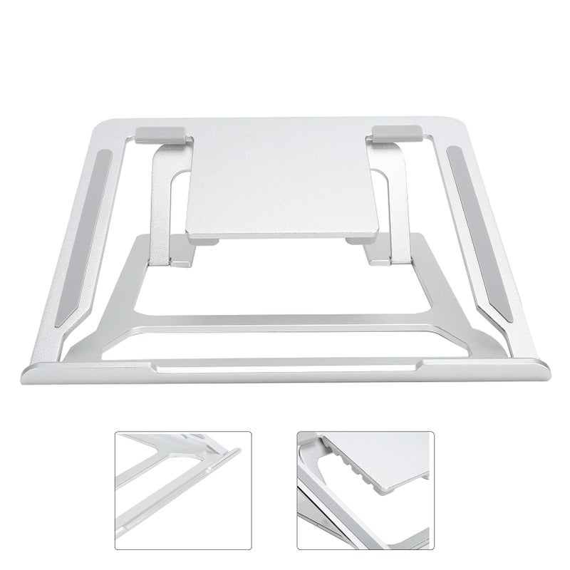 Adjustable Aluminum Laptop Stand Portable Folding Bracket For 11 To 17 Inch Notebooks - Image 5