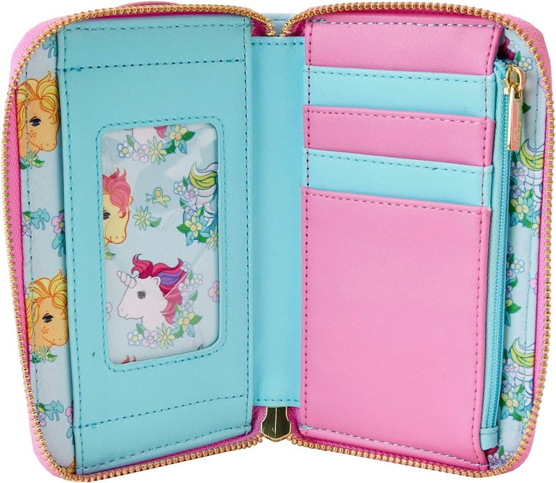 Loungefly Loungefly Hasbro My Little Pony 40th Anniversary Pretty Parlor Zip Around Wallet - Image 4