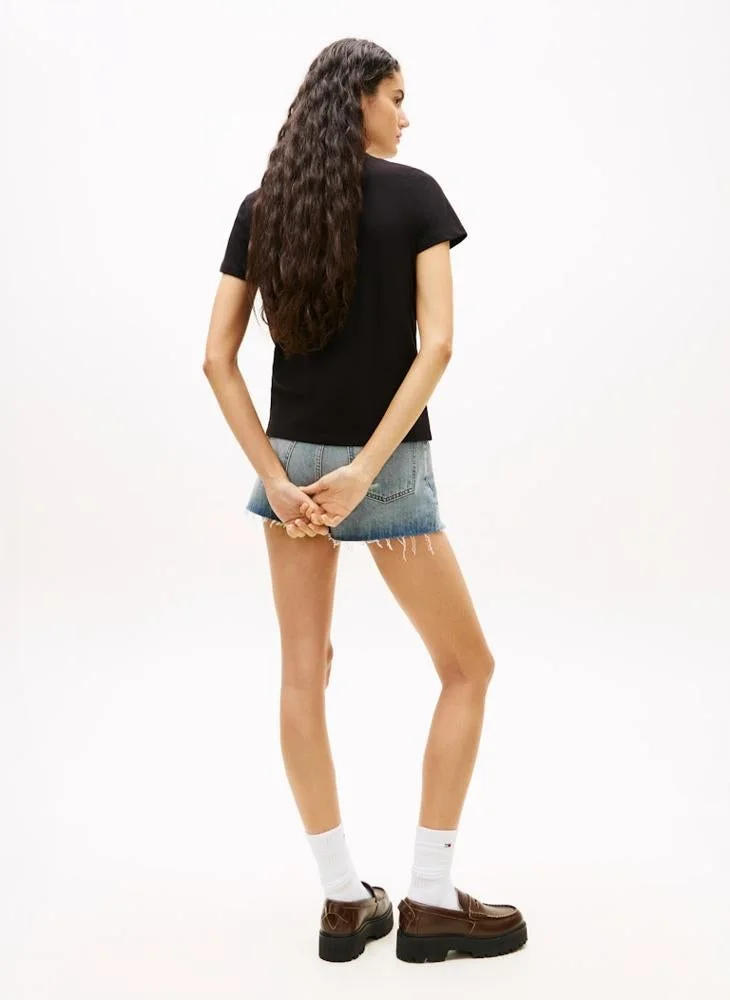 TOMMY JEANS Logo Crew Neck T-Shirt