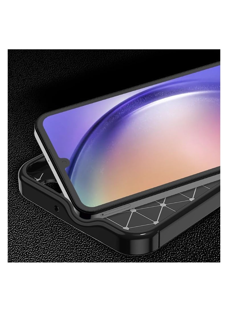 samsung a15 cover Carbon Fiber Shockproof Full Protection case for samsung a15 - Image 4