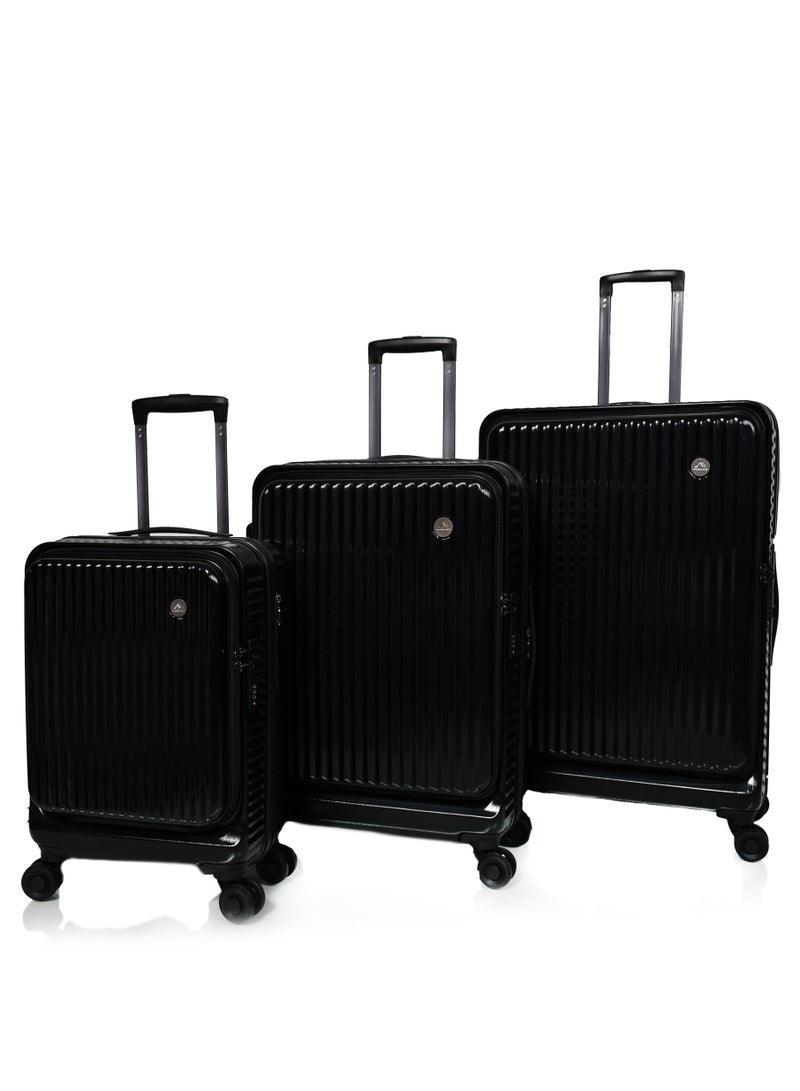 MORANO Travel bags from Morano, consisting of Three pieces, color (Black) - Image 1