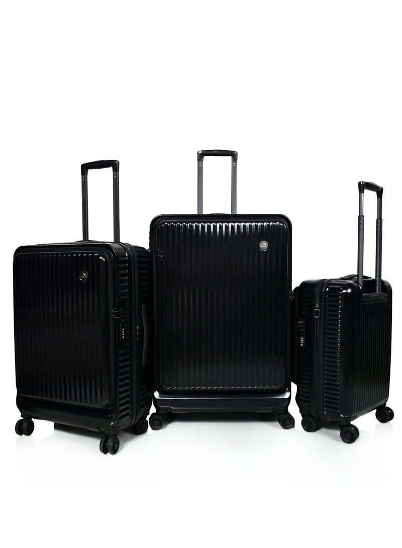 MORANO Travel bags from Morano, consisting of Three pieces, color (Black) - Image 2