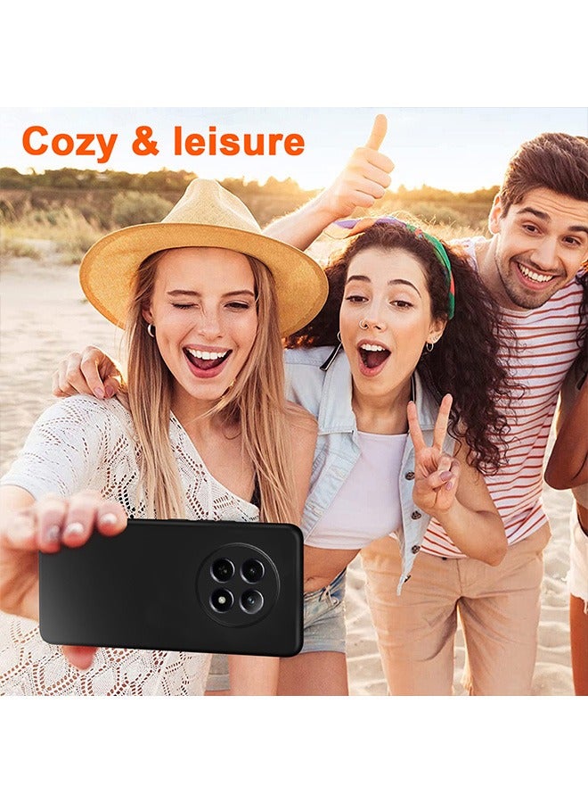 Protective Case Cover For  realme 12x 5G Black,Original Phone Case,Environmentally Friendly and Harmless Upgrade Materials - Image 3