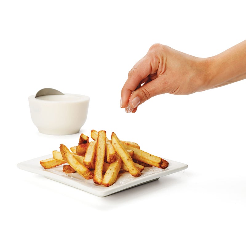 Chef'n 101-738-237 Dash Salt & Sugar Cellar with Flip Top Cover, 3 7/8-inches by 4 1/4-inches, White - Image 5