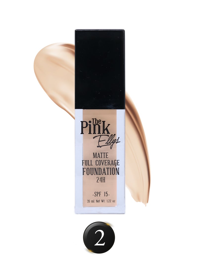 The Pink Ellys High Coverage Foundation 02