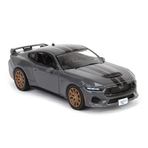 Truck 1/64 2024 Mustang GT in Dark Matter Gray Showroom Floor Series 7 68070-B - Image 2